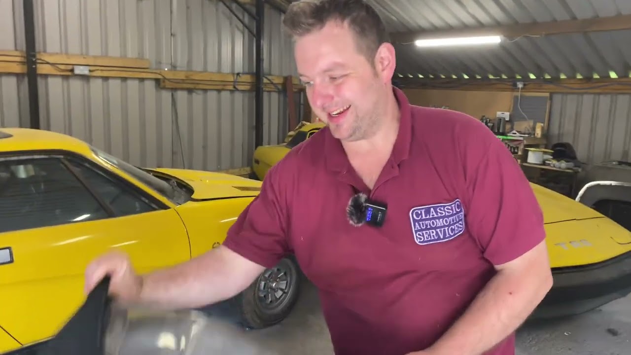 Triumph Stag Hood & weekly update