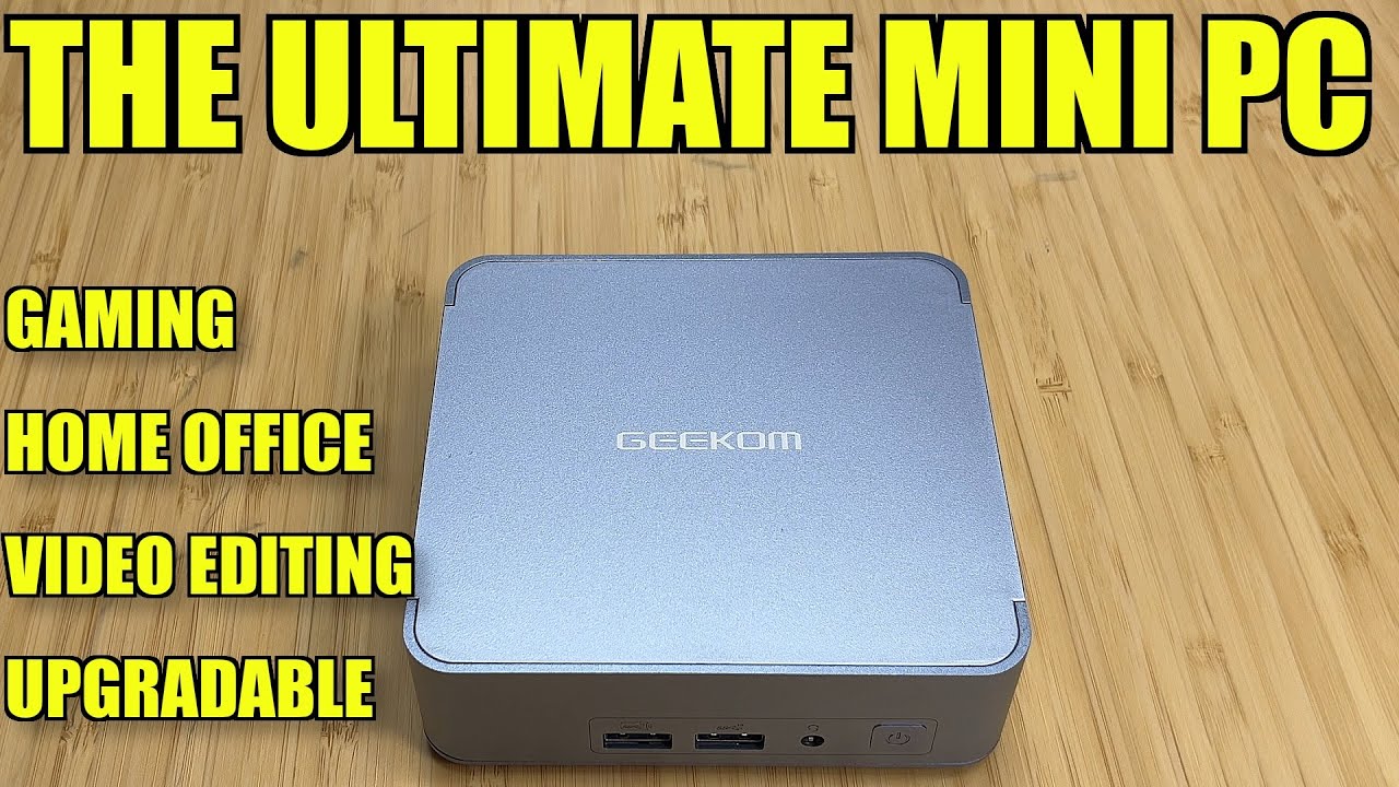 FINALLY a Mini PC That Can GAME! GEEKOM AX8 Pro Packs Tech That Checks All the Boxes