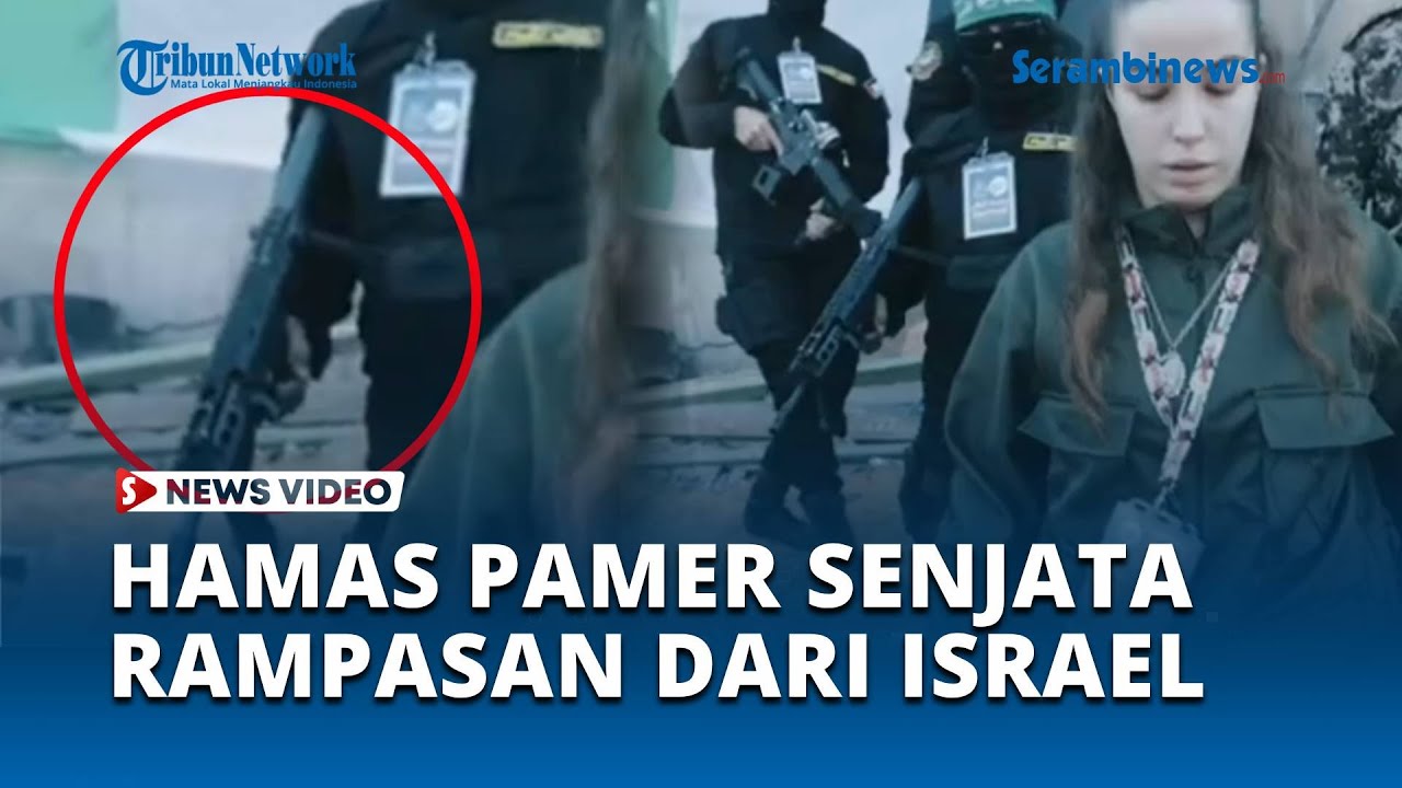 Al Qassam Pamer Senjata Rampasan dari Tentara Israel, Ada Buatan Amerika