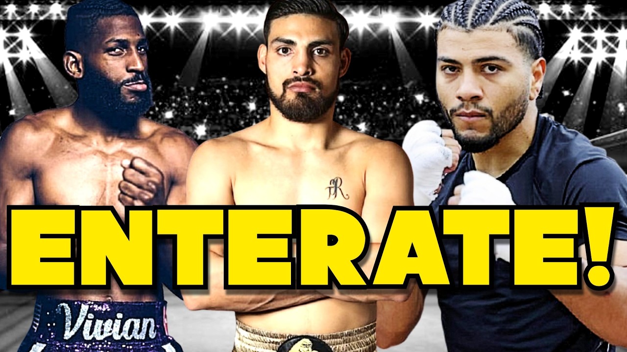 Chema Ocampo DEBUTA en ZUFFA BOXING este VIERNES y lo llevan como CARNE DE CAÑON