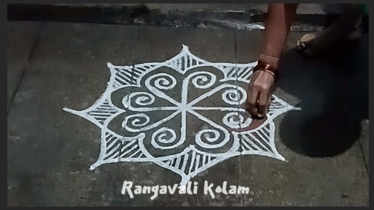 ரொம்ப 💕ஈஸியான கம்பி கோலம் #rangavalikolam #kambikolams
