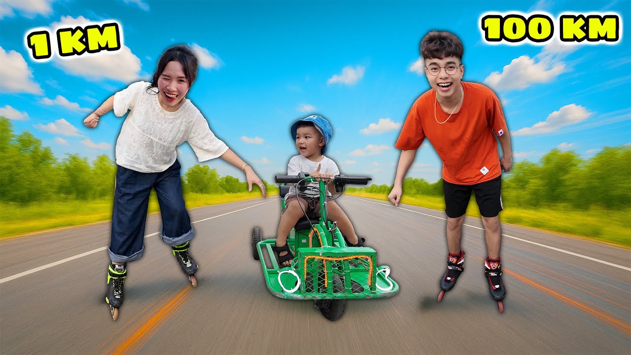 Trải Nhiệm Lần Đầu Đi Trượt Patin Sợ Ngã Té Sấp Mặt