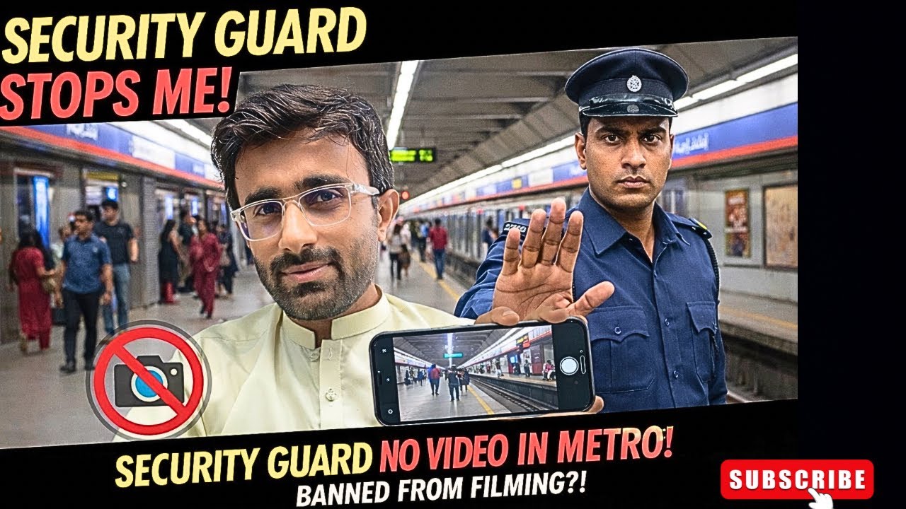 Security Guard Stopped Me From Filming in Public 😳 | What Happened Next?