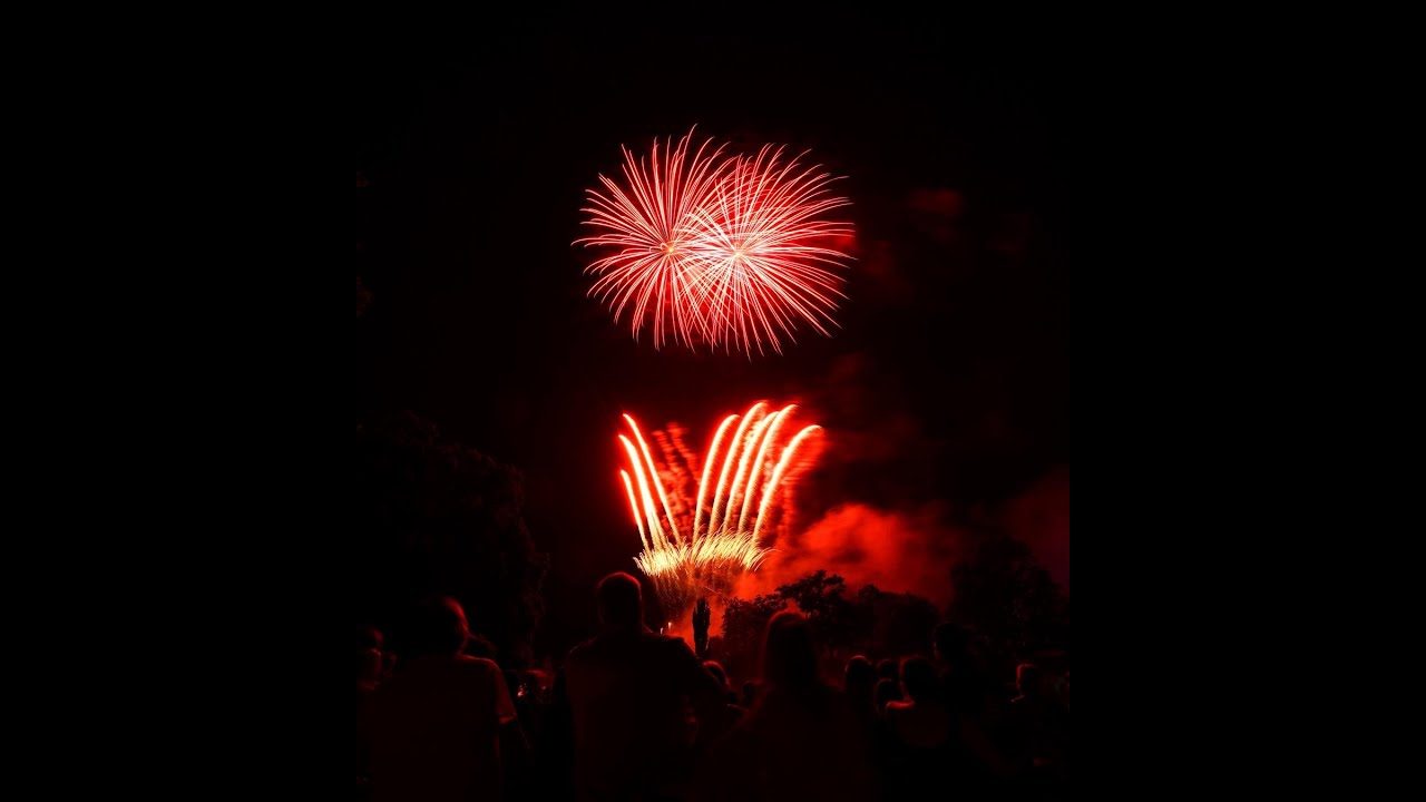 Lichterfest Stuttgart 2024 - Drohnenshow und Feuerwerk
