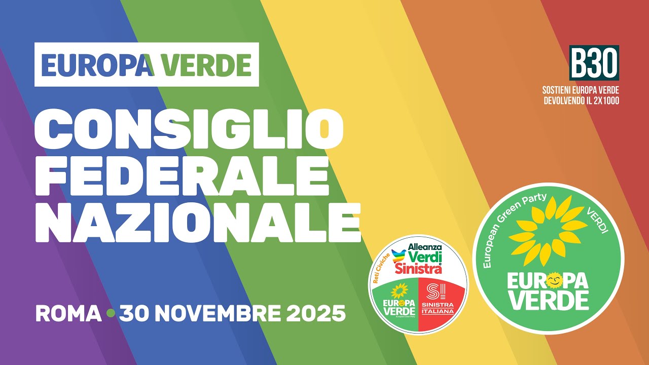 🌻 Consiglio Federale Nazionale di Europa Verde