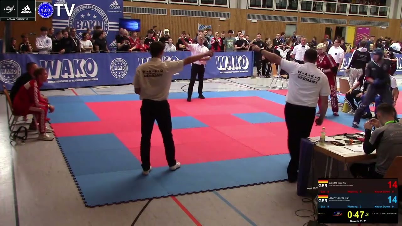 Bayerische Meisterschaft 24 - PF - S M -89kg - Martin Hauser vs Nils Grootherder