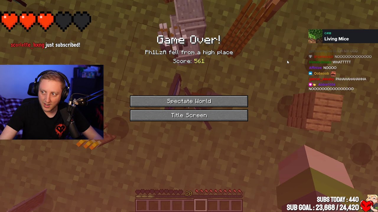 Wilbur Kills Philza in Hardcore SMP
