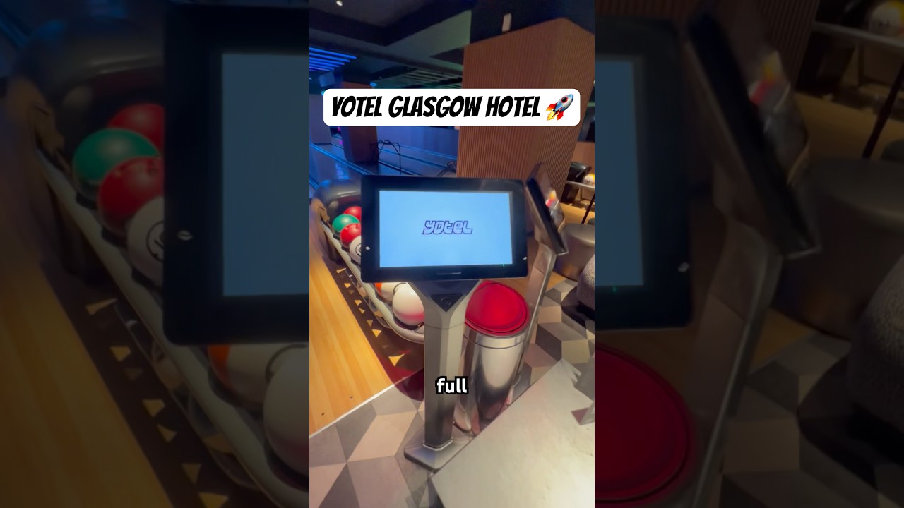 Мой ДИКИЙ тур по отелю YOTEL Glasgow 😵‍💫 @yotel