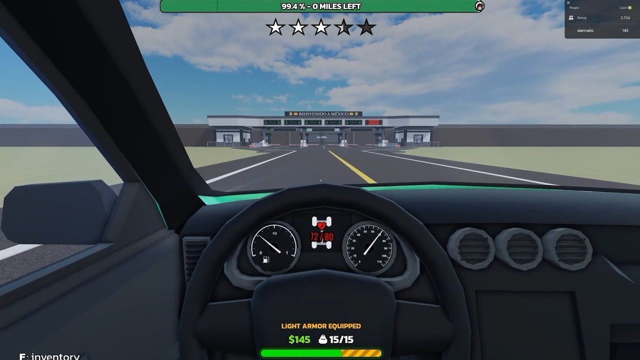 Roblox Runaways Beta Gameplay : Escape To The Mexico|Duo Players.