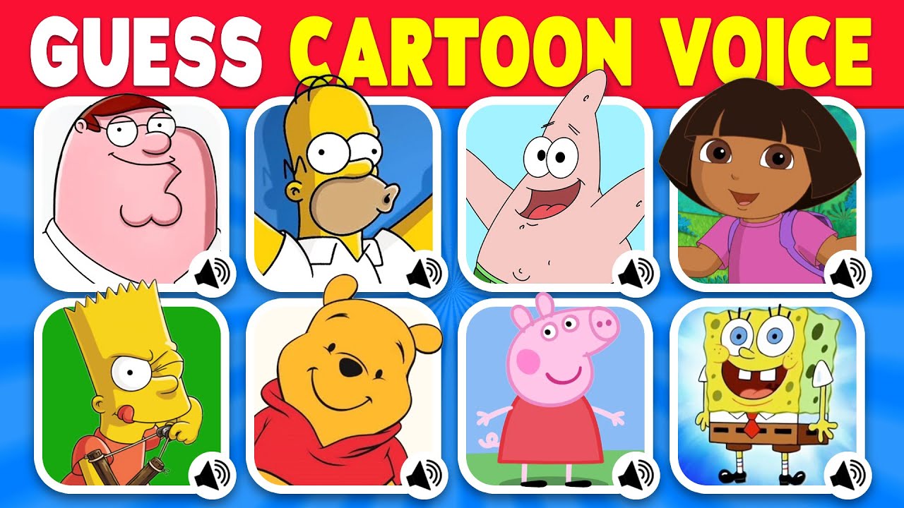 Угадайте голос из мультфильма 🔊 | Только настоящие фанаты справятся с этим на отлично!