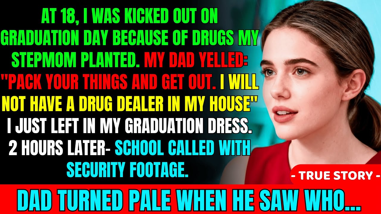 At 18, I Was Kicked Out on Graduation Day Because of Planted Drugs — My Stepmom Had No Idea That...