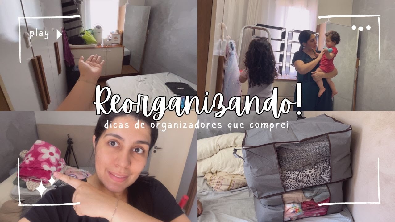 REORGANIZANDO OS GUARDAS-ROUPAS|DICAS DE ORGANIZADORES|DAIANE SCIUNITTI