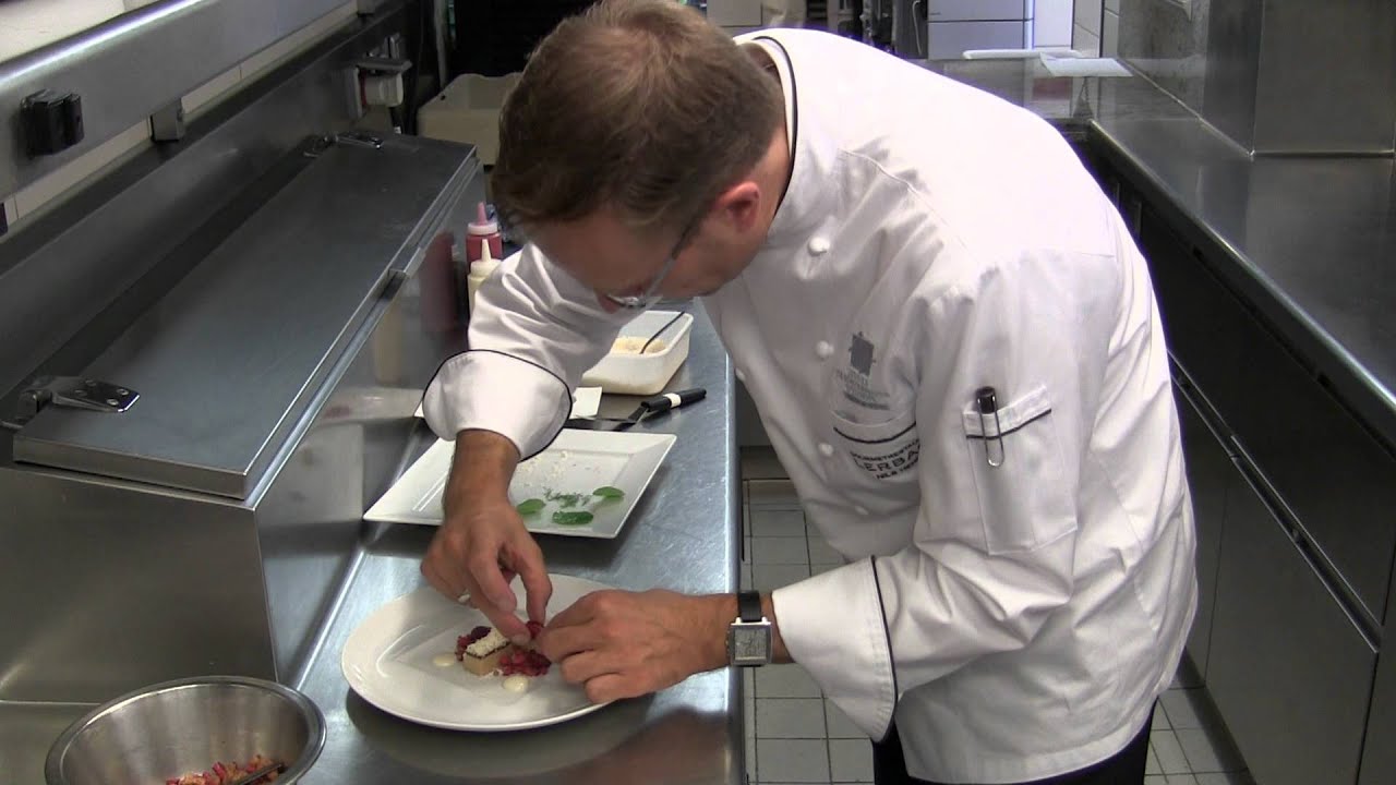 2 Michelin star Nils Henkel cooks