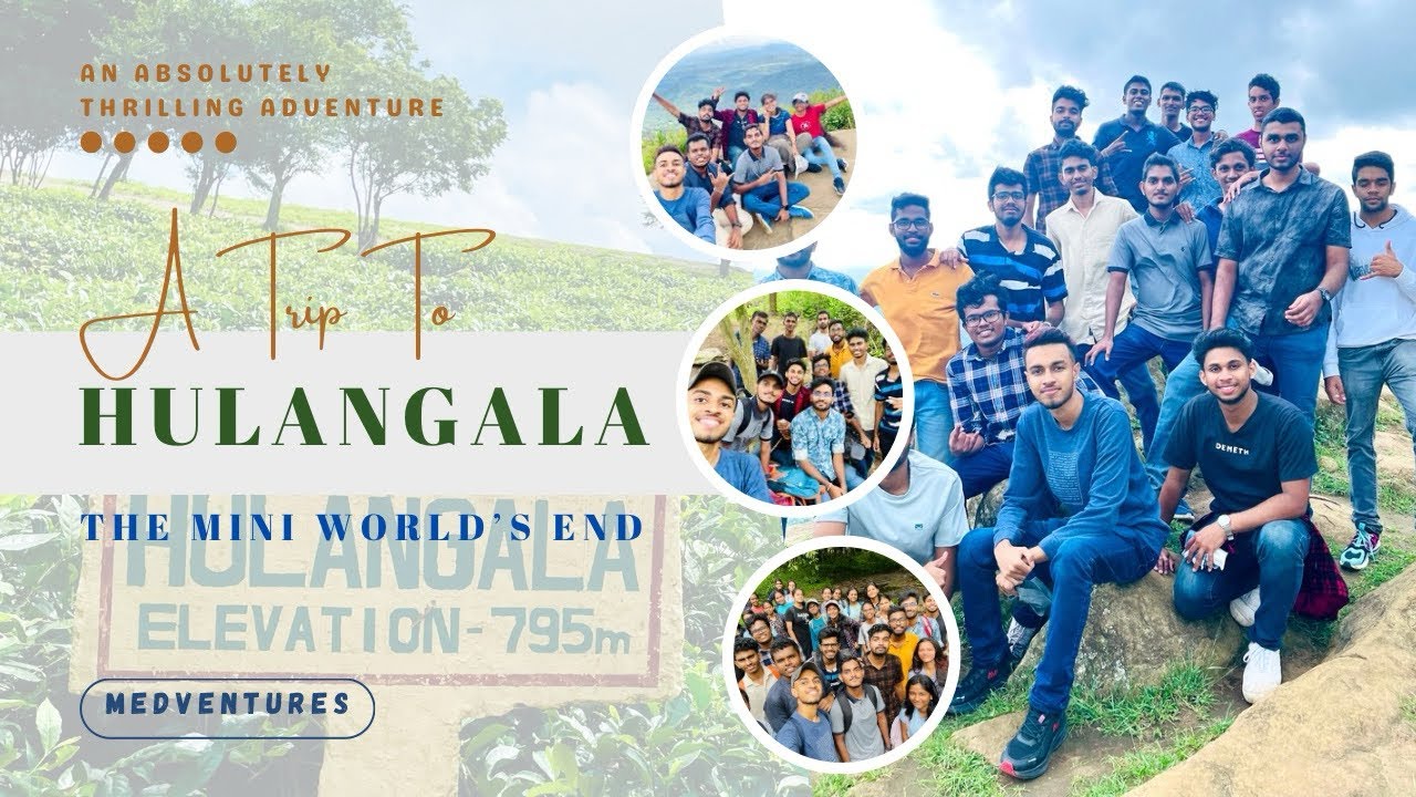 Premed යාලුවොත් එක්ක හුළංගල ‍ගිය ගමන 🍃⛰️ Hulangala Vlog 📸