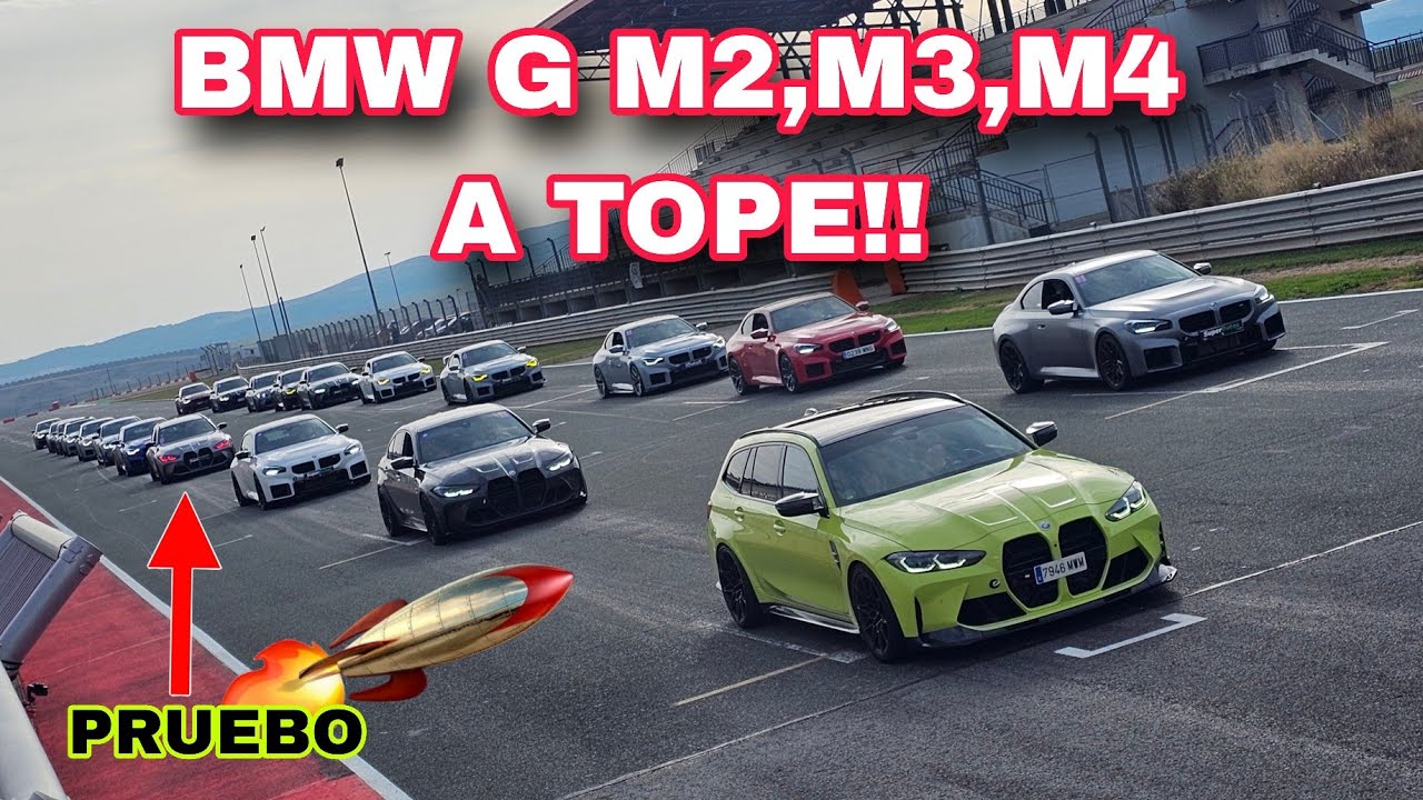 MAKARRISTAS en BMW G 🚀 M2, M3 M4...😂A LO LOCO CIRCUITO NAVARRA Trackday Superrutas