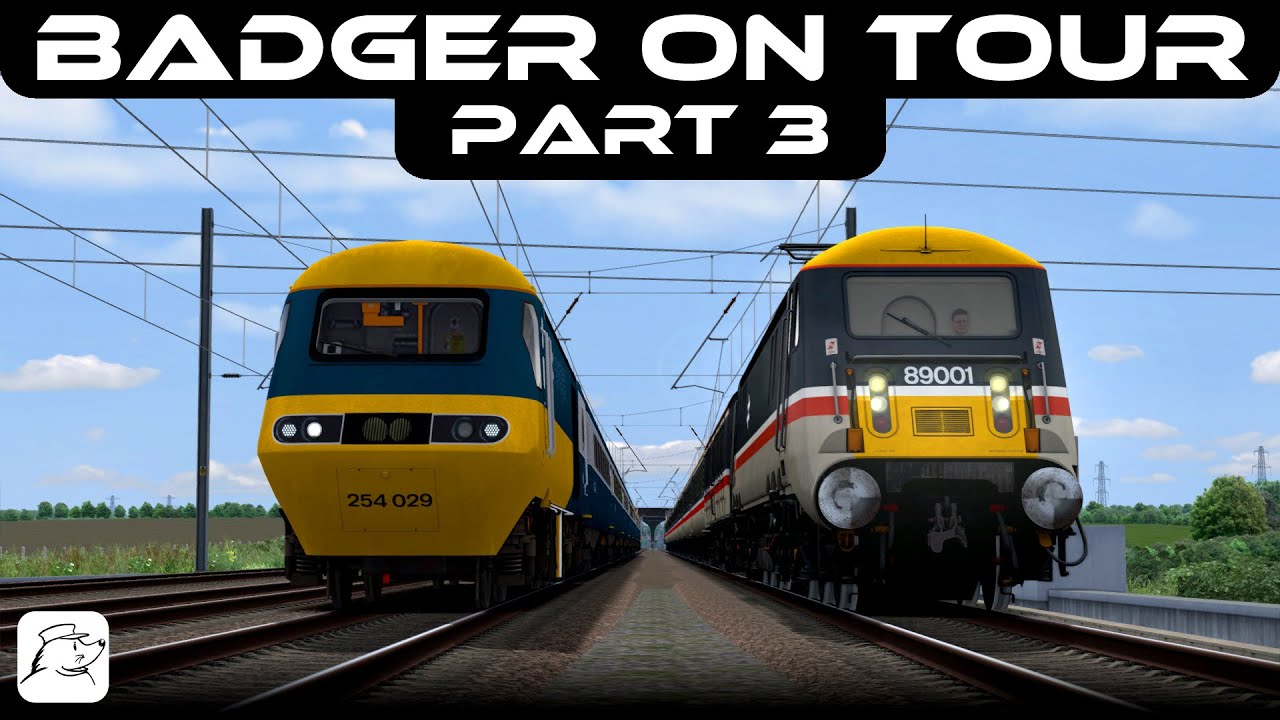 Badger on Tour! Part 3 | BR Class 89 | East Coast Main Line