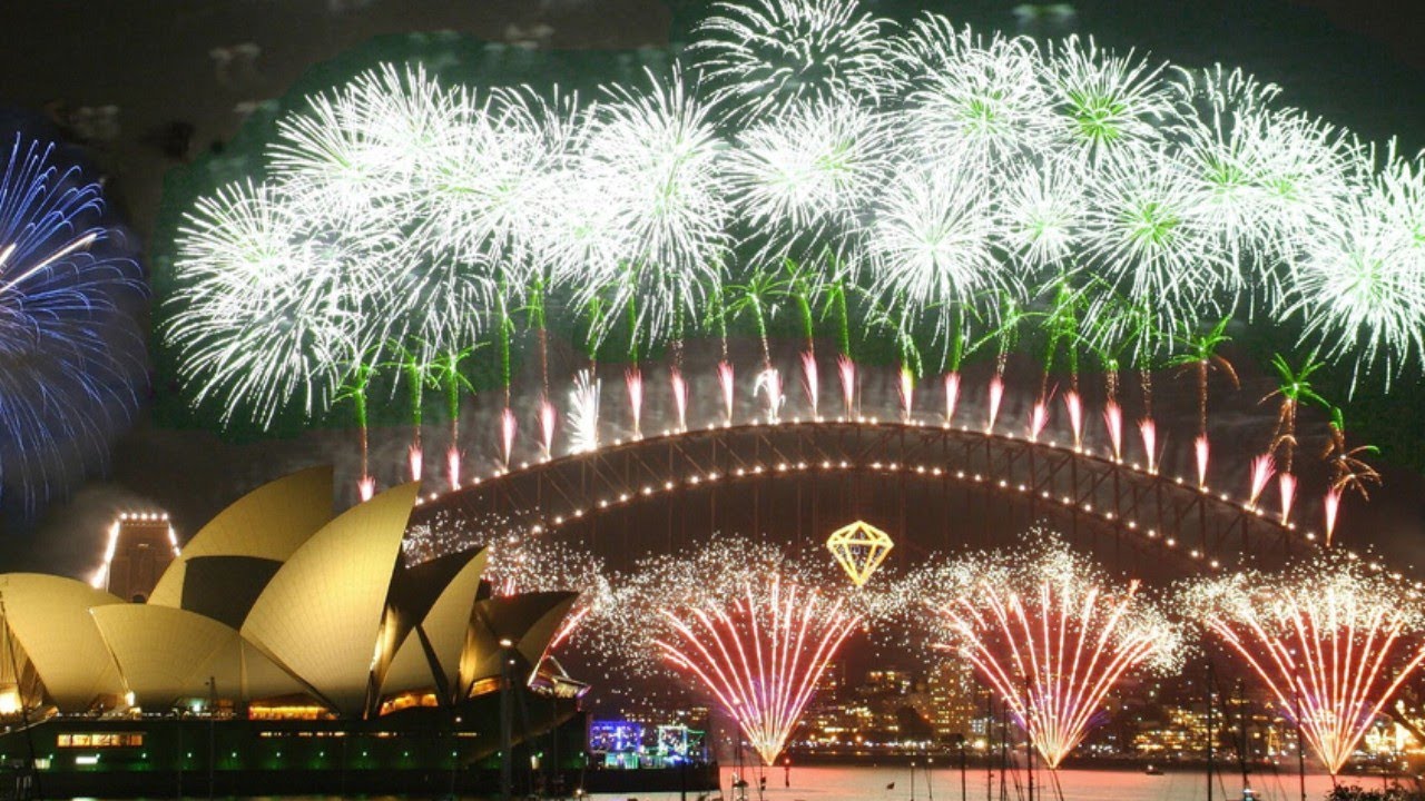 2007 Sydney New Year Fireworks 