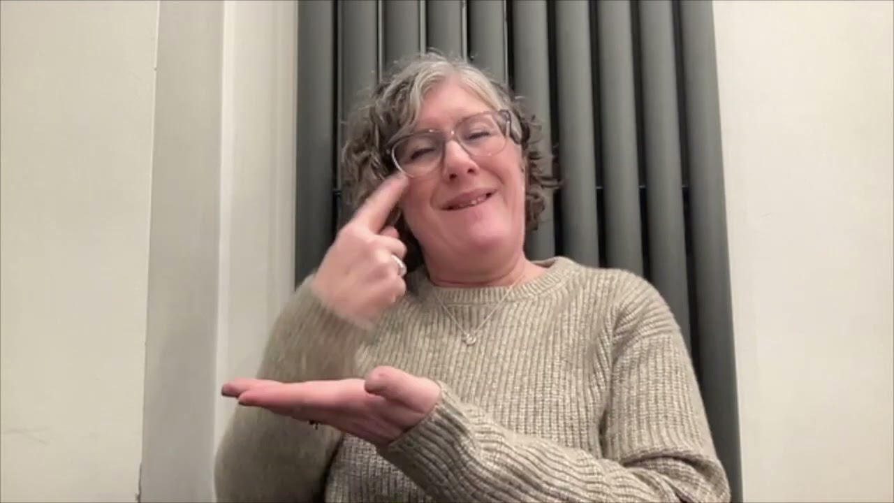 BSL Menstrual Health workshop video