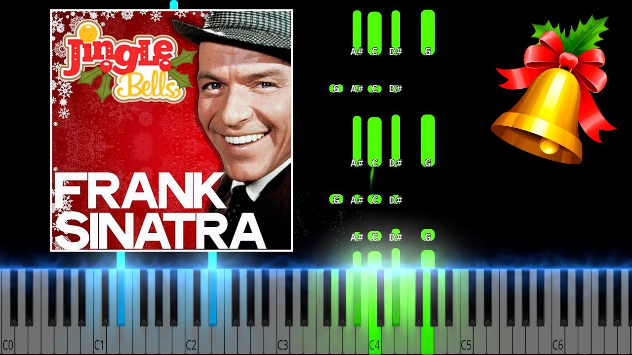 Frank Sinatra - Jingle Bells  Piano Tutorial