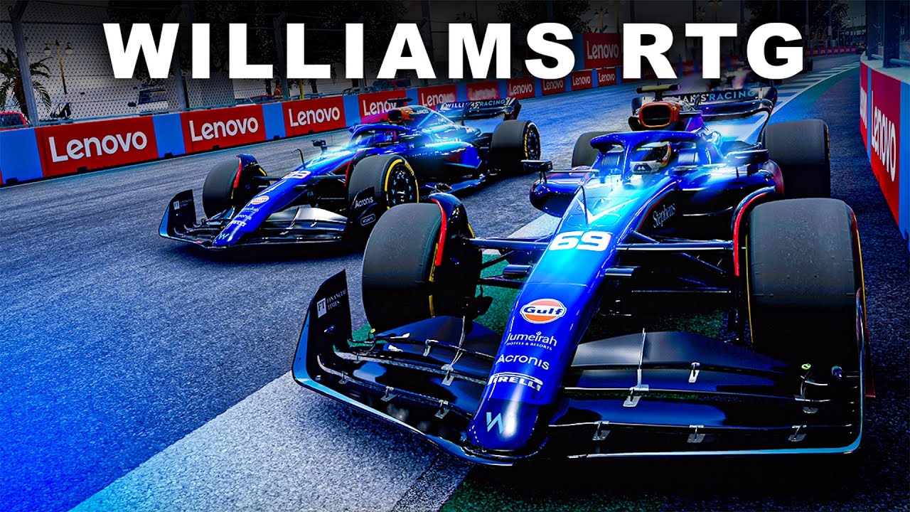Команда Williams набирает очки! Формула-1, 23-й этап Williams на пути к славе, 1-й этап, 2-й этап...