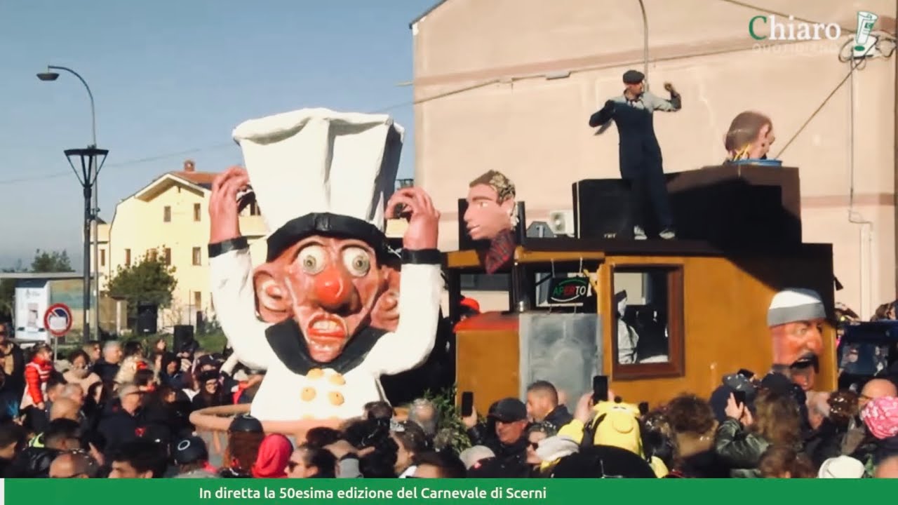 In diretta la 50esima edizione del Carnevale di Scerni