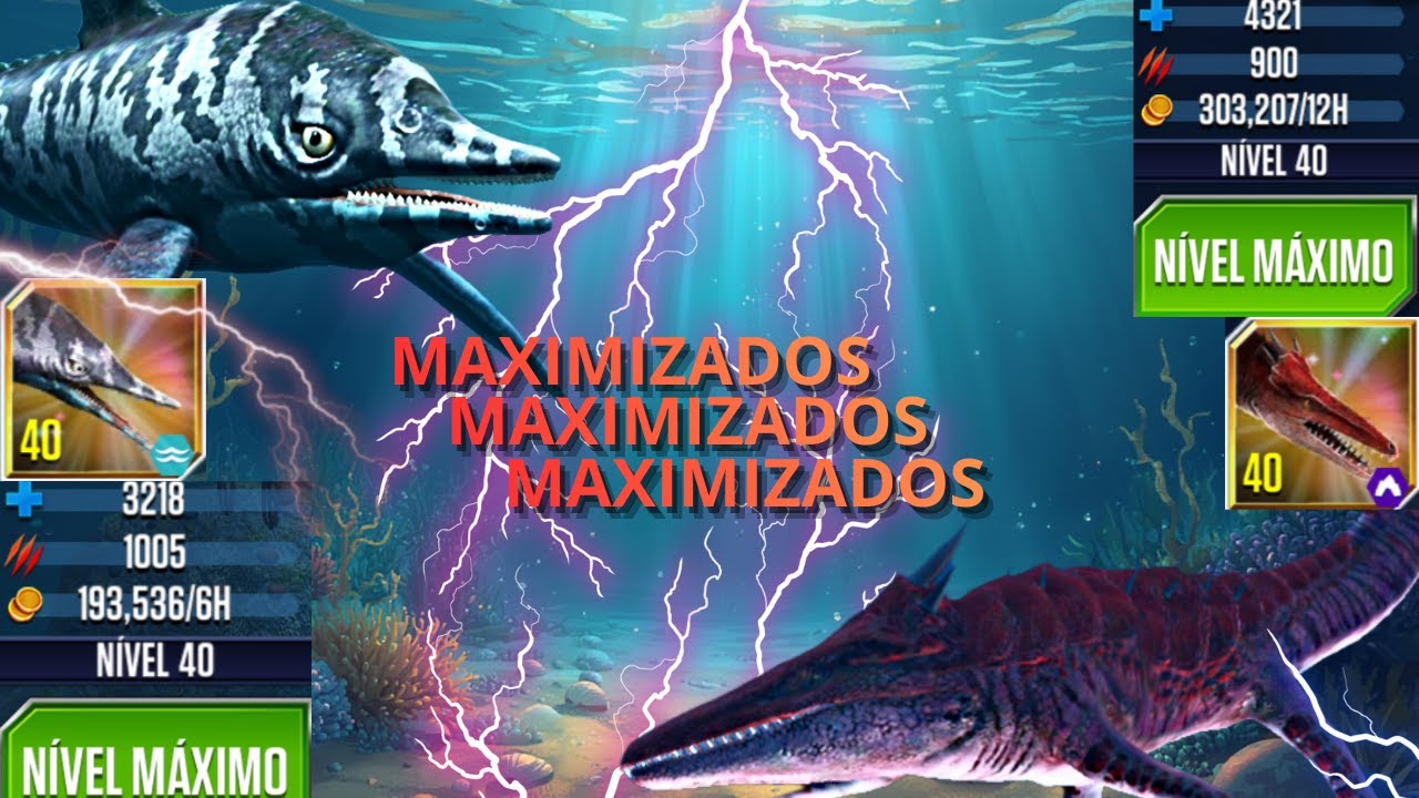 Coloquei o Barracudassauro e o Plesiosuchus no NV40!!! JWTG#22