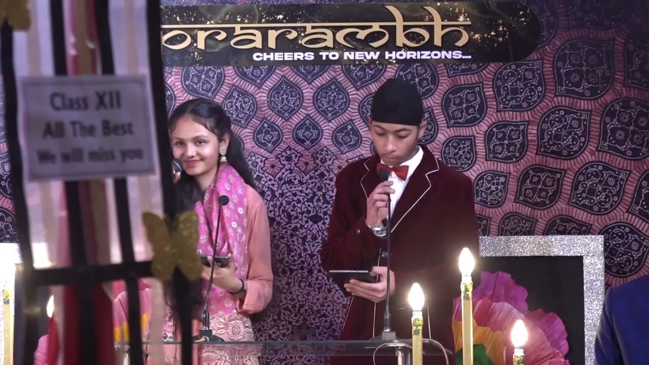 Prarambh- Cheers to New Horizons...!  Class XII Farewell