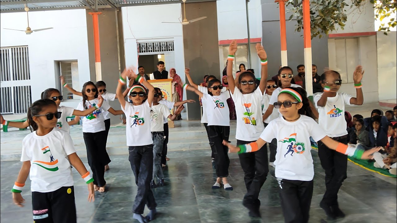 ઓ દેશ મેરે../ O desh mere /Shivanagar Pri. School Tharad 4 #republicday 