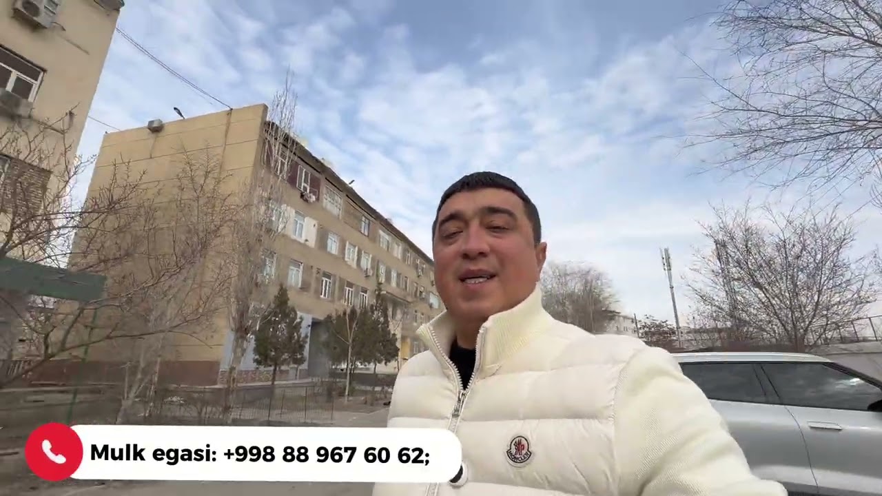 VAKZAL YONIDA 3 XONALI KVARTIRA SOTILADI. 