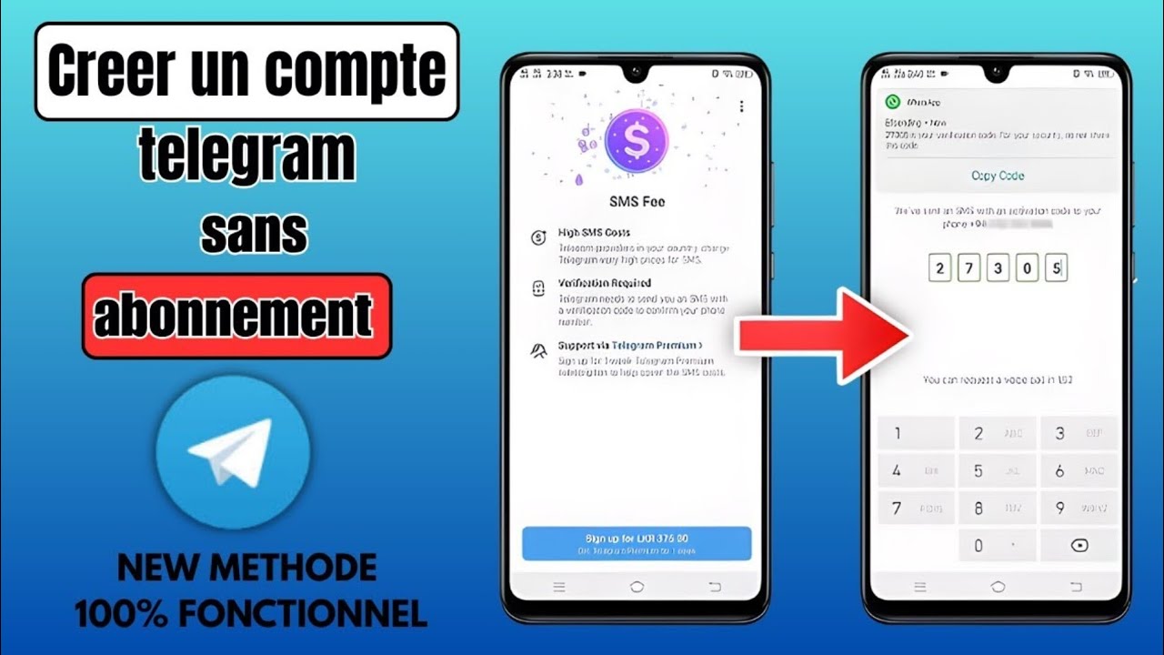 Comment Résoudre le Problème de Code SMS Telegram | Résoudre le Problème de Frais de SMS Telegram 