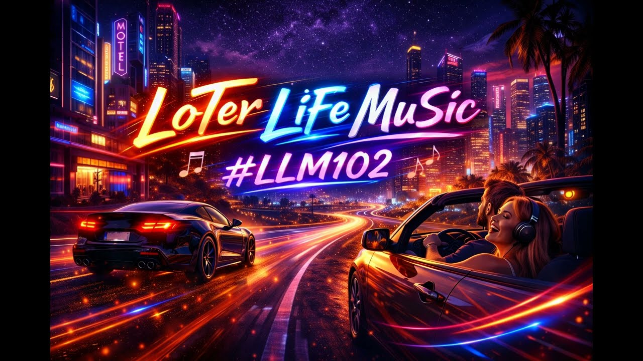 🚗 Drive All Night — Driving Rock Music with Vocals for Road Trip & Travel #LLM102