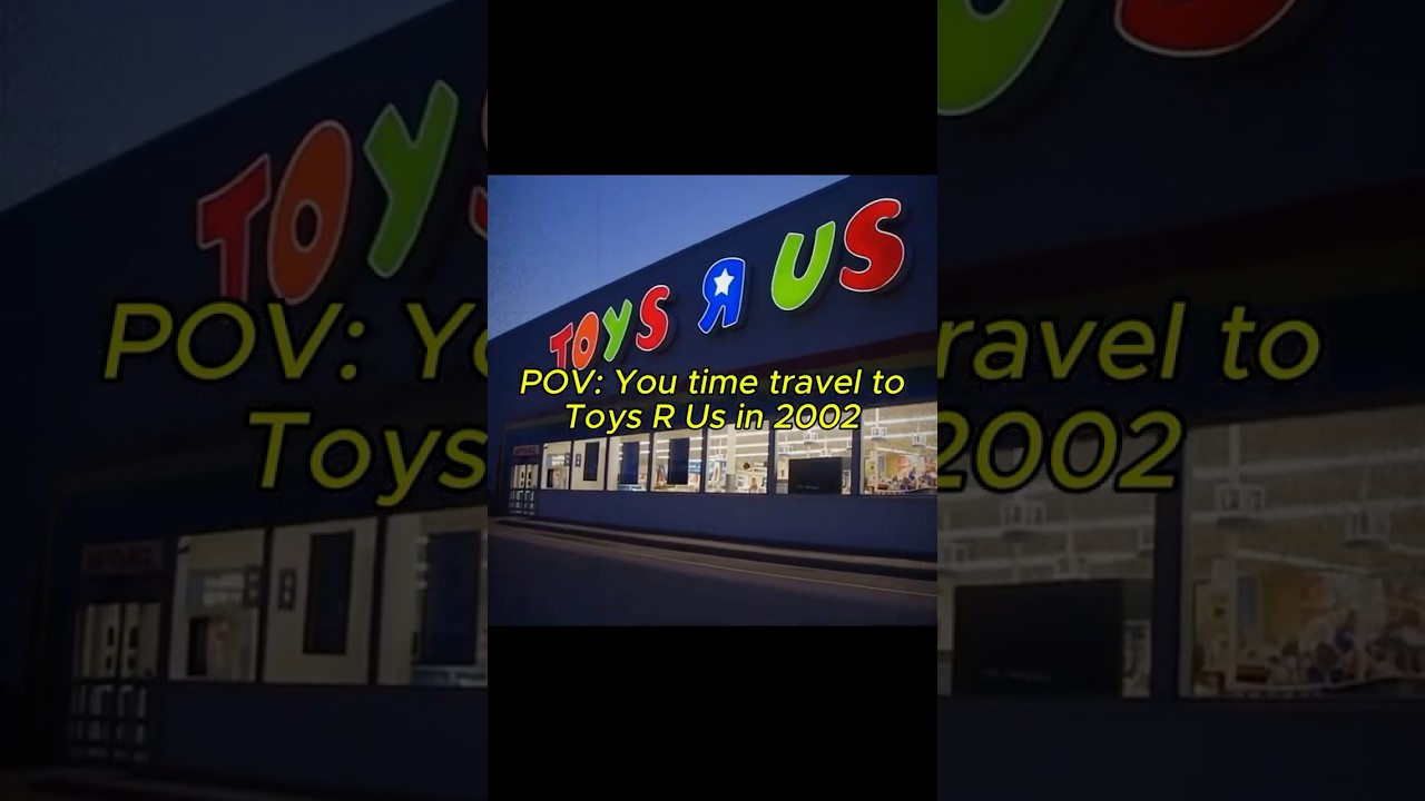 Toys R Us time travel. #nostalgia #nostalgic #1990s #2000s #90skids #childhood #90s #shorts #retro