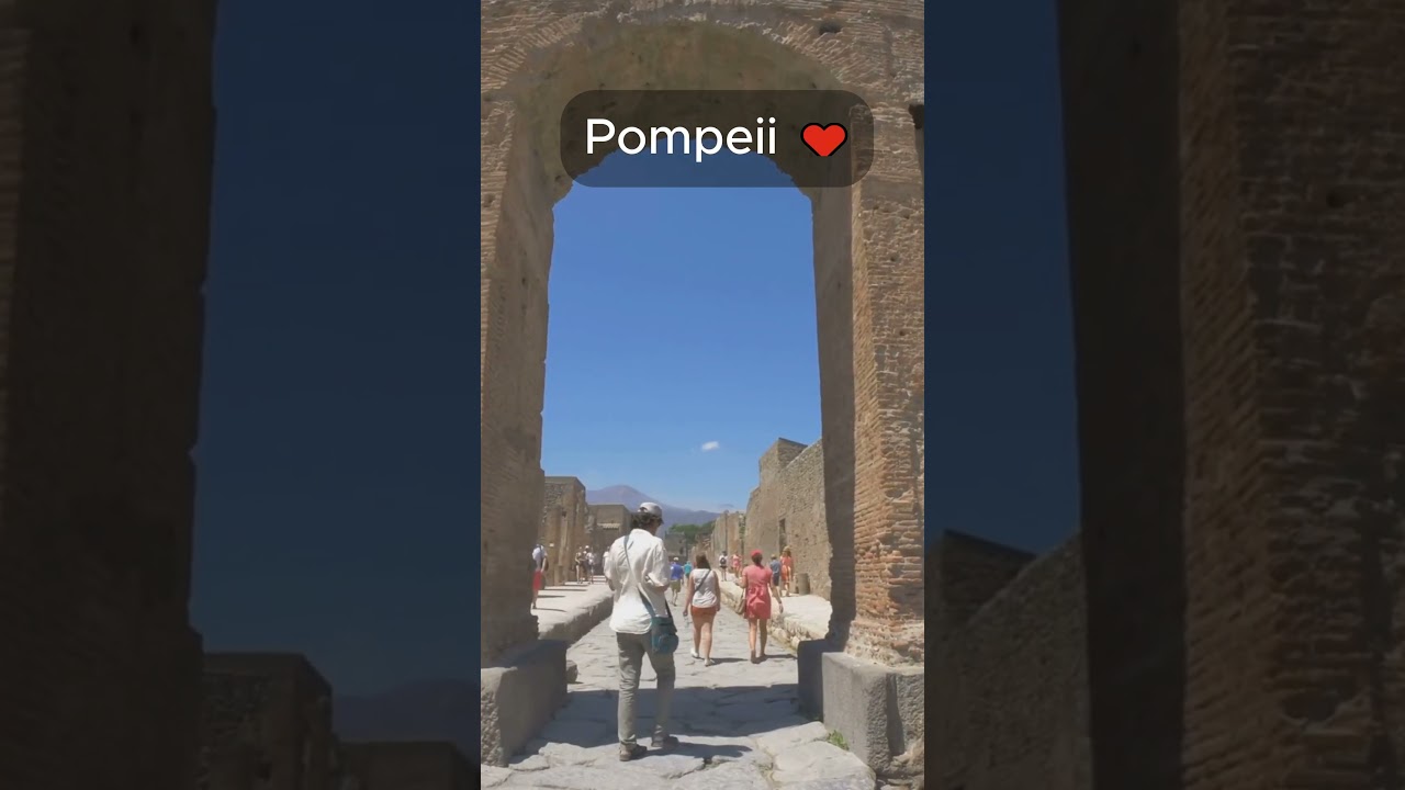 Pompeii🔥🇮🇹 History #AncientRome #PompeiiRuins #ItalyTravel #ExploreHistory #LostCity #fyp