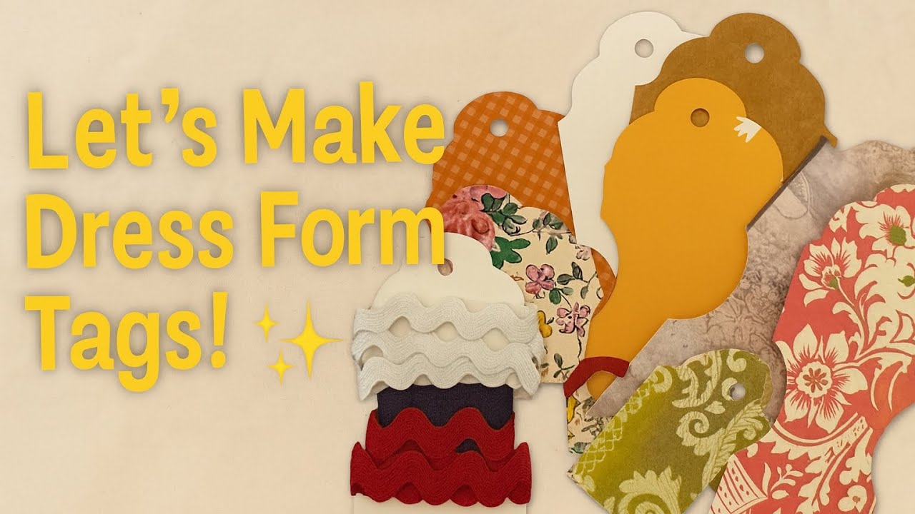 Как сделать винтажные бирки для форменной одежды 👗 | Милое хранилище + идея для подарка! ЛЕГКО!