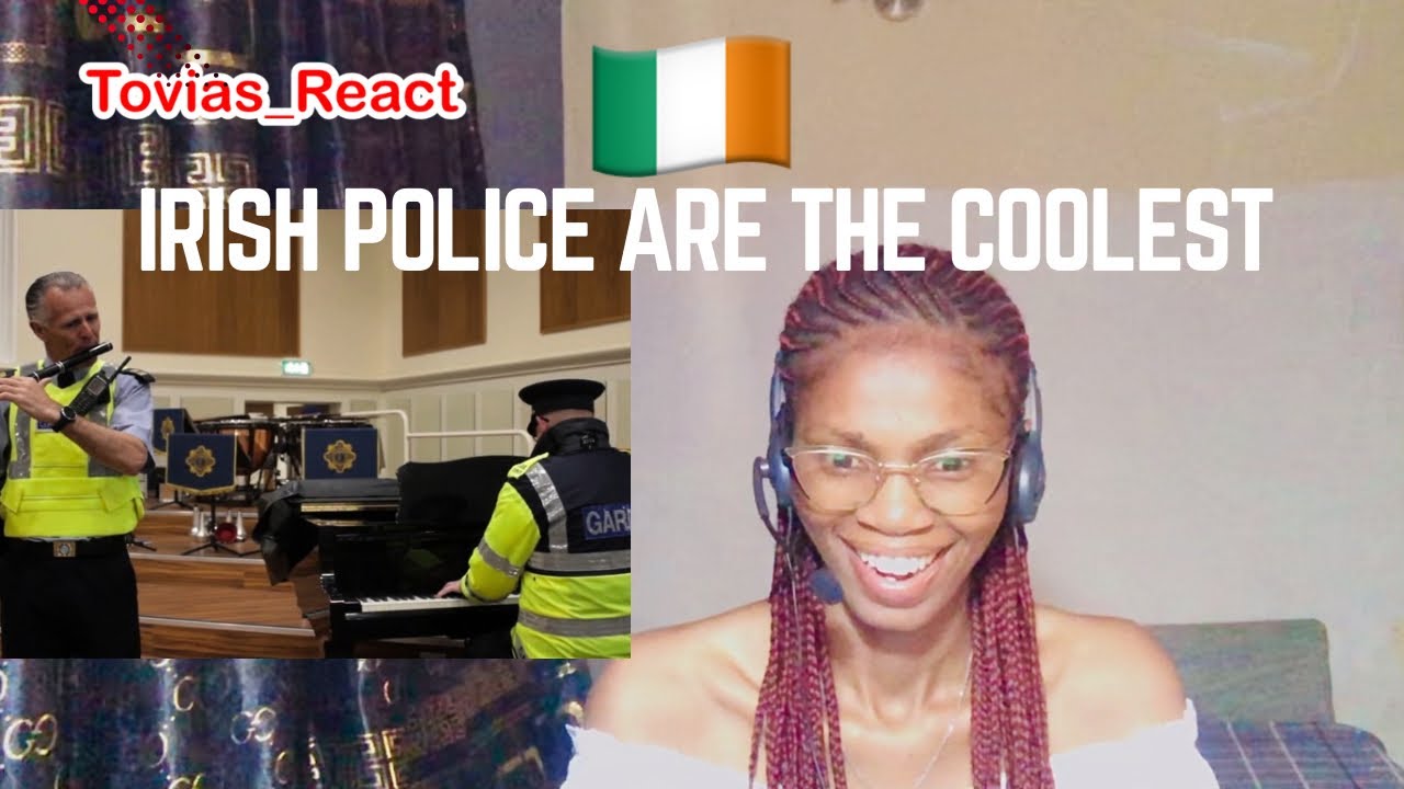 NIGERIAN GIRL REACTS TO GARDAI 🇮🇪 - IRISH POLICE OFFICERS ARE SO COOL