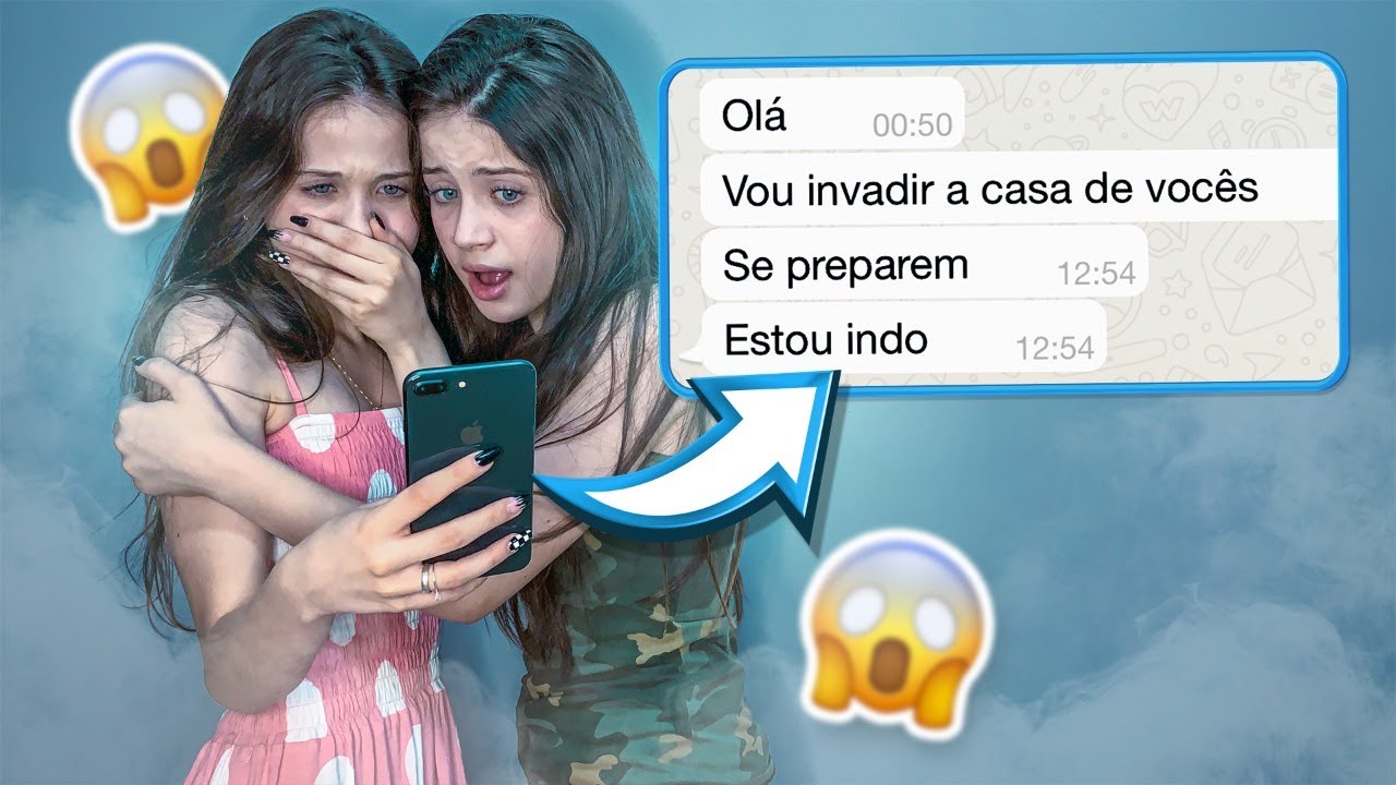 A MENINA ESTRANHA DESCOBRIU O NOSSO N&Uacute;MERO E ME CHAMOU NO WHATTS APP! - Eu Voc&ecirc; e N&oacute;s