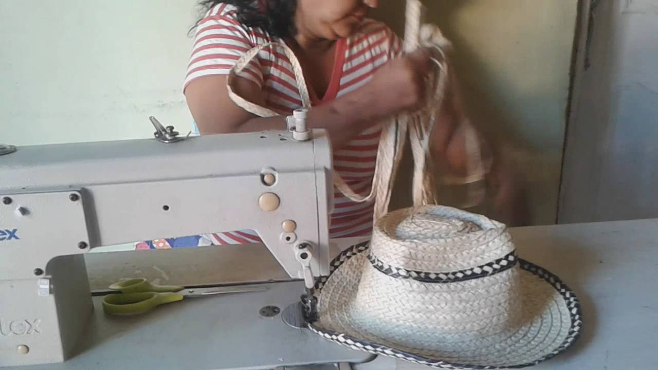 video tutuorial Elaboracion de un sombrero de palma