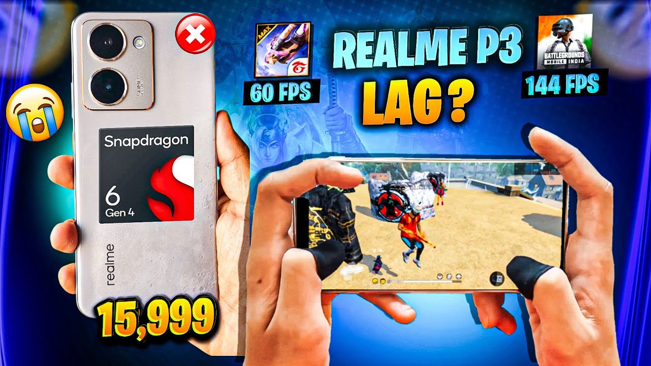 WHY Realme P3 5G 🔥😍 IS THE BEST GAMING MOBILE PHONE UNDER 15000 RUPEES 📈 FOR FREE FIRE & BGMI 