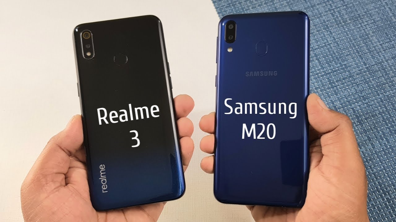Realme 3 vs Samsung M20 SpeedTest & Camera Comparison