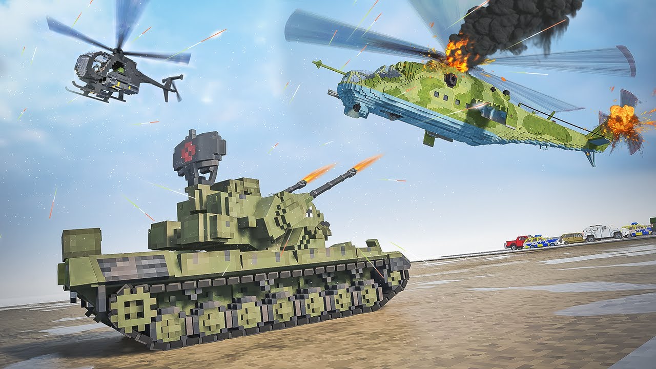 Tanks attack Helicopters 4 | Teardown