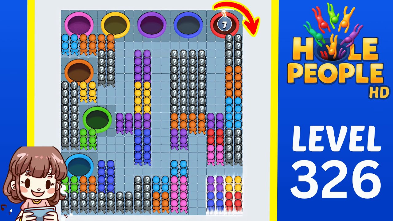Hole People Level 326 Solution Walkthrough