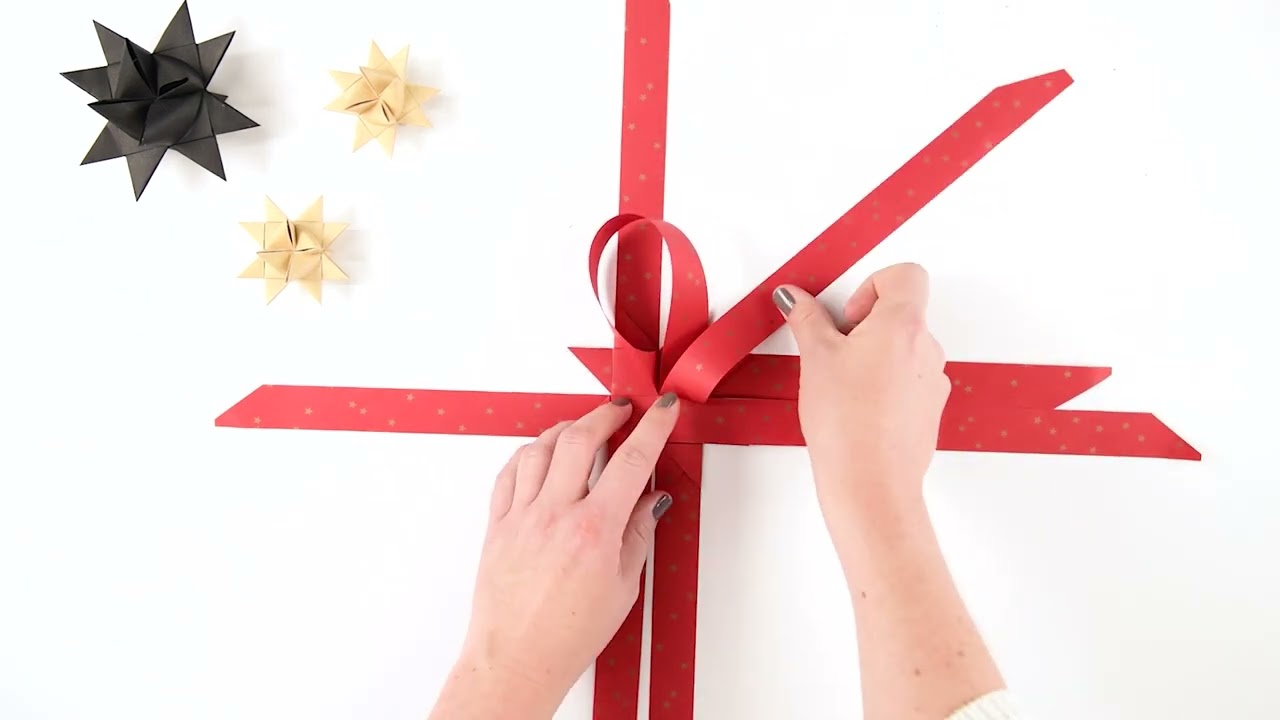 DIY-Tutorial: Fröbelsterne falten