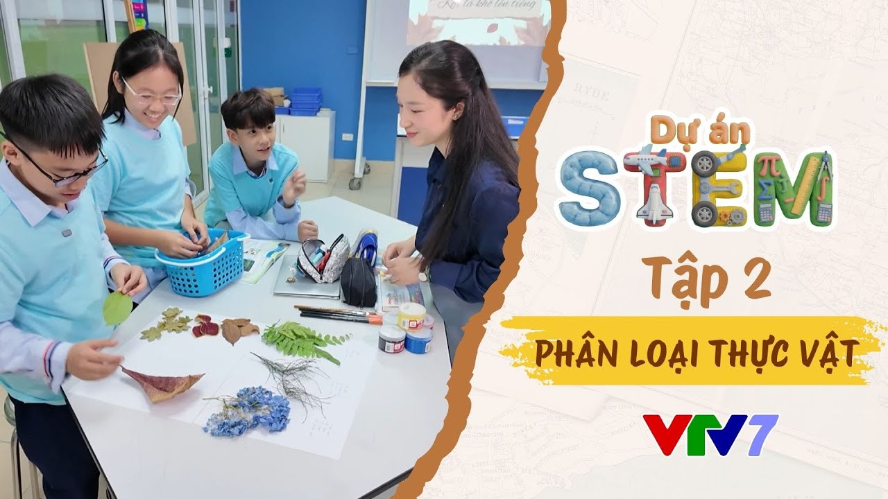 DỰ ÁN STEM Tập 2: Khi lá khô lên tiếng! Cùng phân loại các loại thực vật dễ dàng!