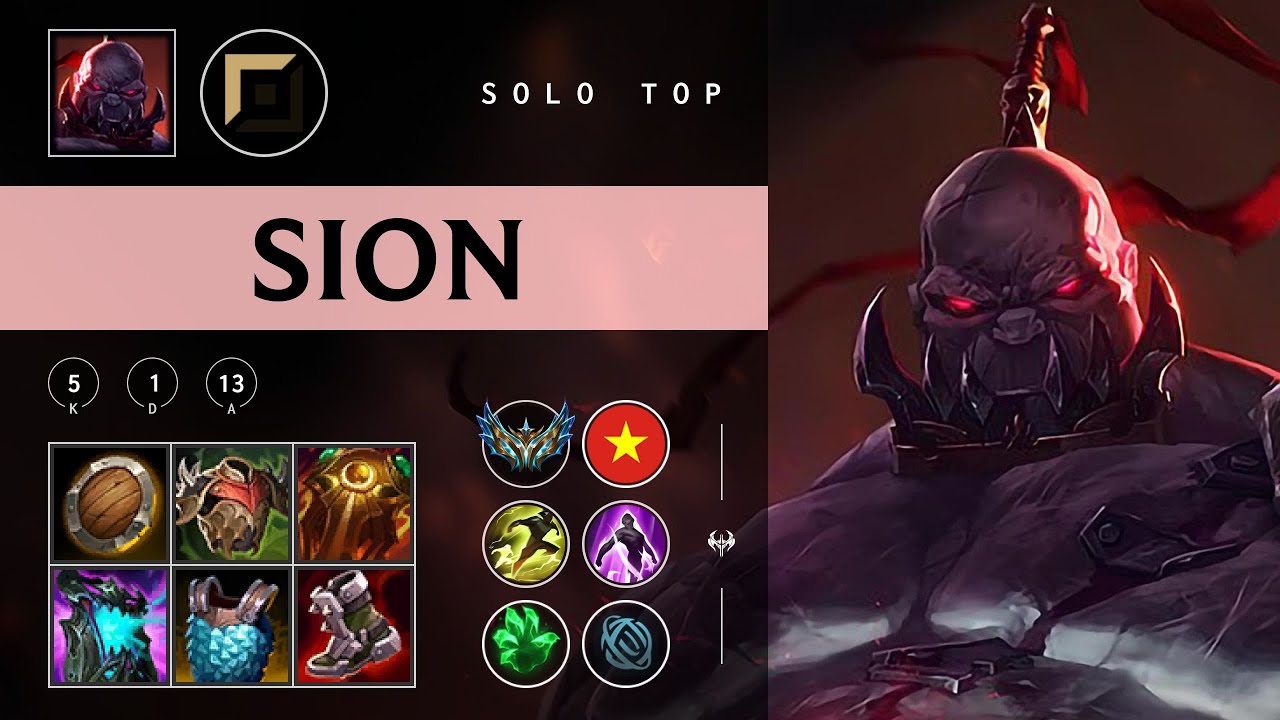 Sion Top vs Illaoi - VN Challenger Patch 25.24