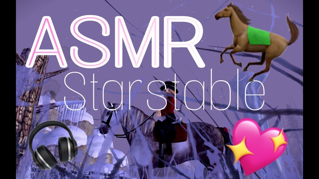 ASMR in Star Stable❤️/ Tingles, Tapping, Calming. [by: Zoey Crazywild]