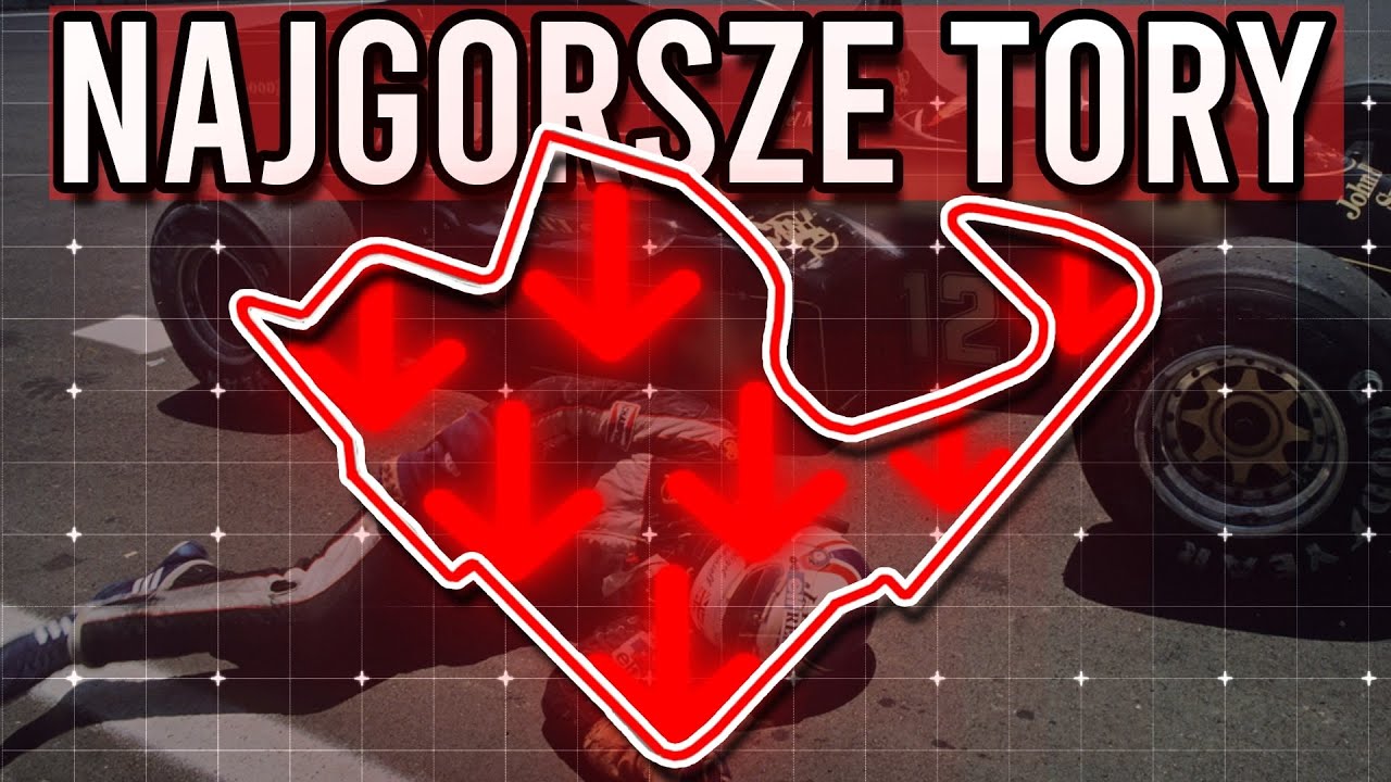 NAJGORSZE TORY W HISTORII FORMUŁY 1!