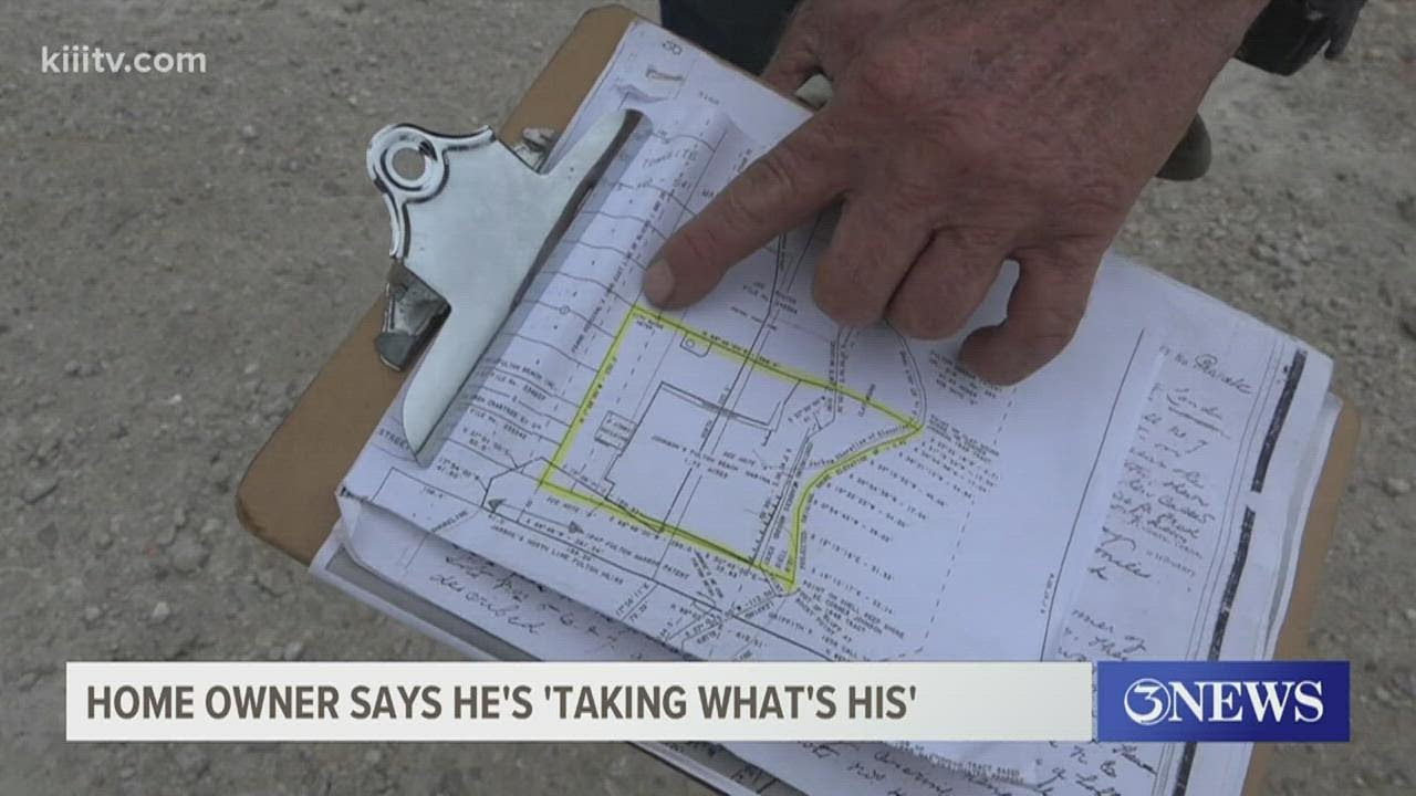 Property line dispute leaves two Rockport-Fulton residents at odds