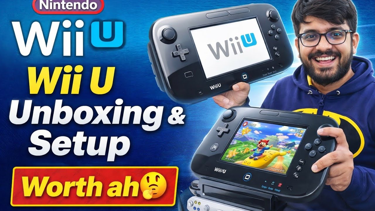 Nintendo Wii U Unboxing & First Setup | Is It Worth Buying in 2026?