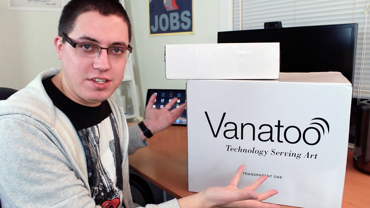 Vanatoo Transparent One Powered Speakers Unboxing