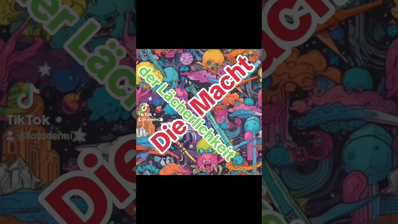 Die Macht der L&auml;cherlichkeit